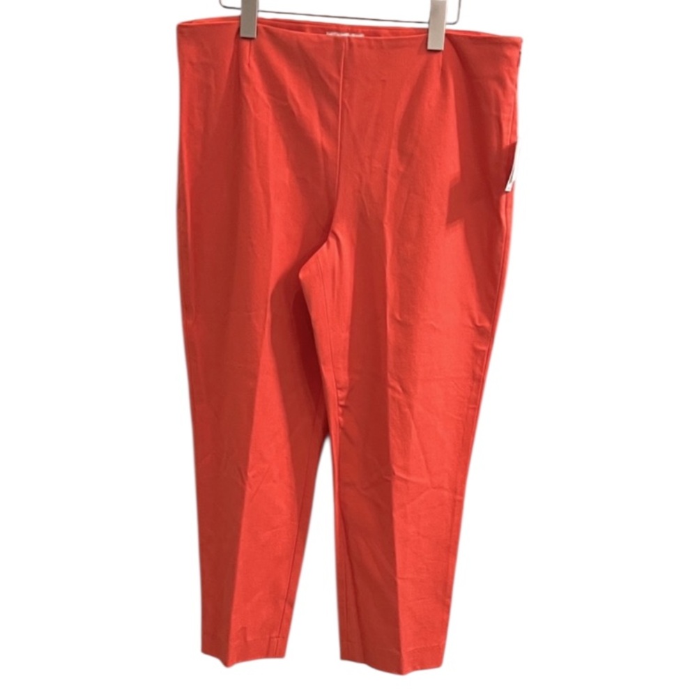 Kate Hill Caroline Fit Capri Pants in Grapefruit Orange, Women’s Sz 14, NEW